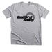 Black Logo, a Athletic Heather Premium Unisex Tee