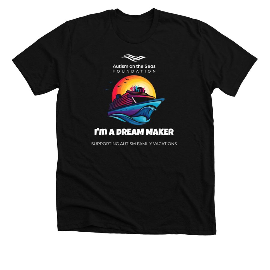 2026 Dream Maker, a Solid Black Blend Premium Unisex Tee