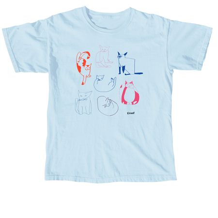 Catnip Tee&nbsp;, a Chambray Comfort Colors Unisex Tee