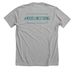 Stronger Than the Storm - Dark Blue, a Athletic Heather Premium Unisex Tee (back-view)