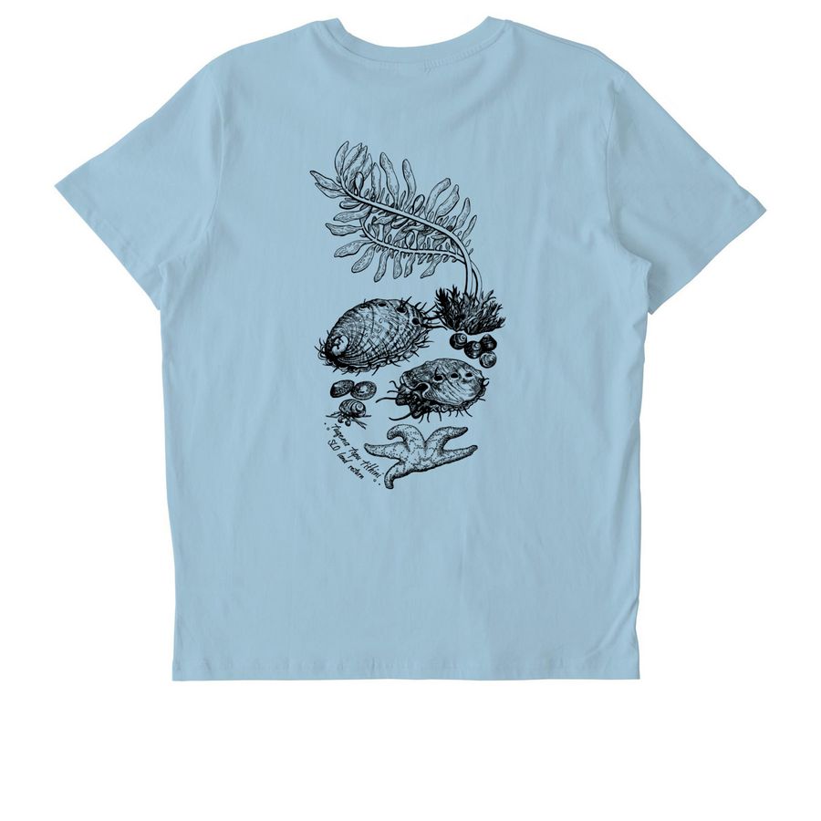 ytt Tribe Land Back, a Sky Blue Stanley/Stella Unisex Crafter Tee (back-view)