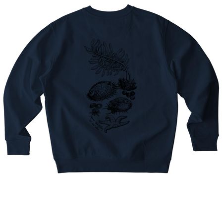 ytt Tribe Land Back, a French Navy Stanley/Stella Unisex Changer 2.0 Crewneck Sweatshirt