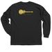 Music Heals the Soul&nbsp;Shirts, a Black Classic Long Sleeve Tee (back-view)