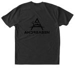 Andreasen Angus, a Vintage Black Triblend Unisex Tee (back-view)