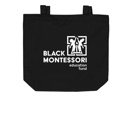 BMEF Tote, a Black Organic Cotton Tote Bag