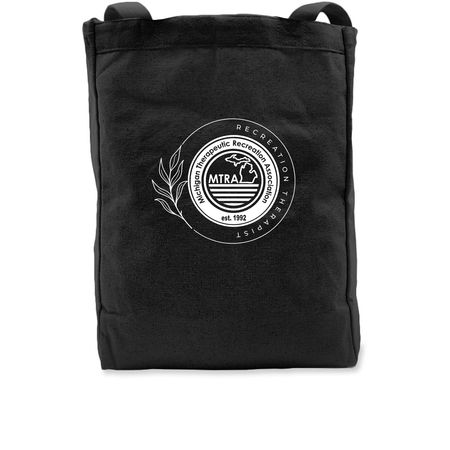 MTRA, a Black Recycled Cotton Tote Bag