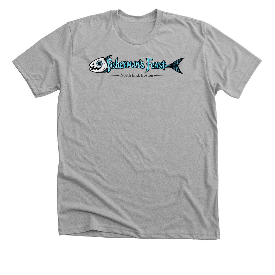 Fisherman's Feast Fish, a Athletic Heather Premium Unisex Tee