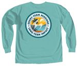 Short-Term Missions TEE/LONG SLEEVE, a Chalky Mint Comfort Colors Long Sleeve Tee (back-view)