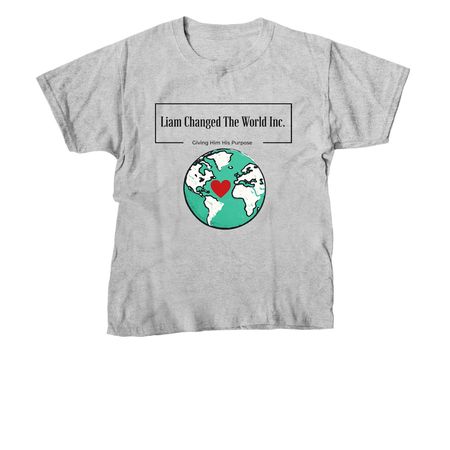 Help change The World.&nbsp;, a Sport Grey Youth Unisex Tee