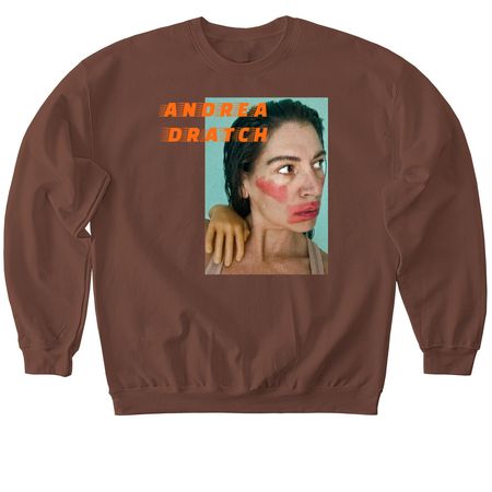 Andrea Dratch&nbsp;, a Cocoa Softstyle Crewneck Sweatshirt