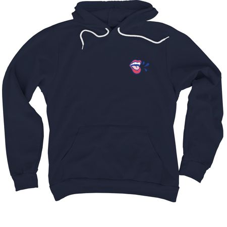 Podcast "Talk" Logo Hoodie, a Navy Premium Pullover Hoodie