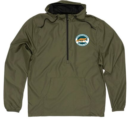 Beautiful CO By Prince, a Army Quarter-Zip Windbreaker