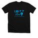 Light It Blue, a Solid Black Blend Premium Unisex Tee