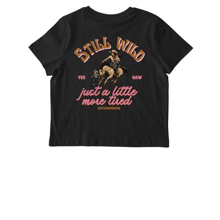 Still Wild., a Black Stanley/Stella Women?s Stella Muser Tee