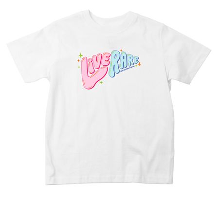 Live Rare Logo Toddler T, a White Toddler Tee