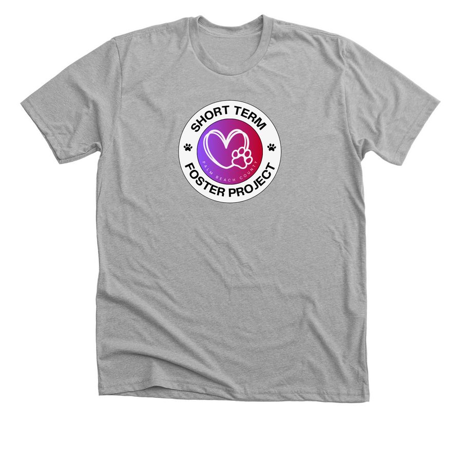 ACC ADOPTION COUNSELOR- COLOR LOGO, a Athletic Heather Premium Unisex Tee