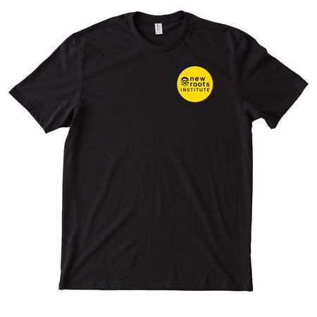 End Factory Farming, a Deep Black Allmade Heavyweight Recycled Cotton Tee