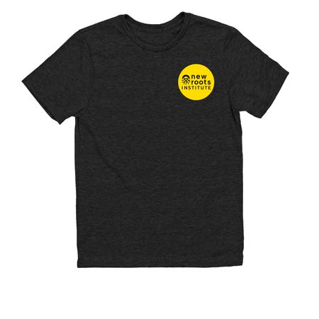 End Factory Farming, a Space Black Allmade Youth Eco Triblend Tee