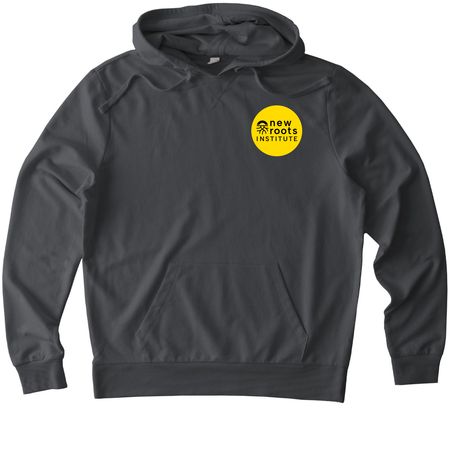 End Factory Farming, a Terrain Grey Allmade Organic French Terry Pullover Hoodie