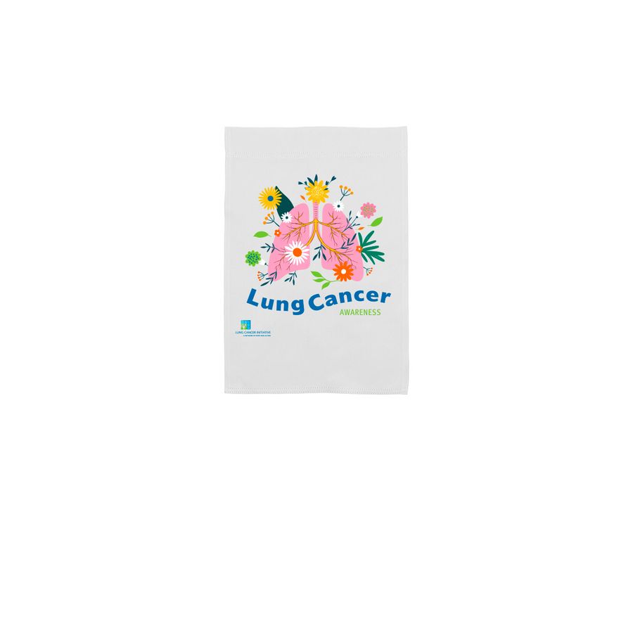 LCAM 2026 - Garden Flags 2, a White 12" x 18" Yard Flag