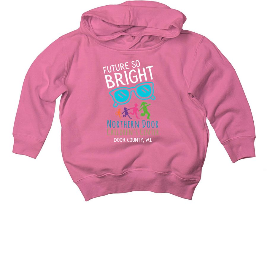 Future So Bright! (Toddlers), a Raspberry Toddler Pullover Hoodie