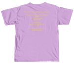 Rare Connection 3rd Anniversary&nbsp;, a Neon Violet Comfort Colors Unisex Tee (back-view)
