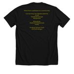 Rare Connection 3rd Anniversary&nbsp;, a Solid Black Blend Premium Unisex Tee (back-view)