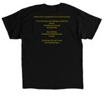 Rare Connection 3rd Anniversary&nbsp;, a Black Classic Unisex Tee (back-view)