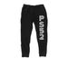 PS52 Swag, a Black Midweight Fleece Joggers