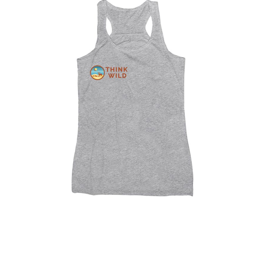 Respect the Locals Tanks, a Athletic Heather Women's Racerback