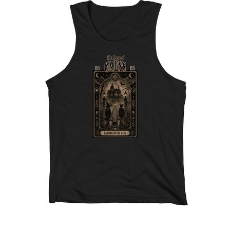 Trick or Treating: The House of Omens, a Black Premium Cotton Tank