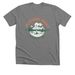 Camp, a Deep Heather Premium Unisex Tee