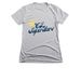 CL Smith Spirit Wear, a Dark Heather Grey Women's Slim Fit Tee