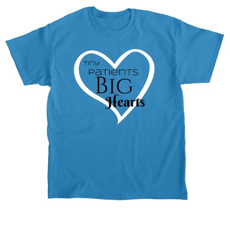 Front Heart, a Sapphire Classic Unisex Tee