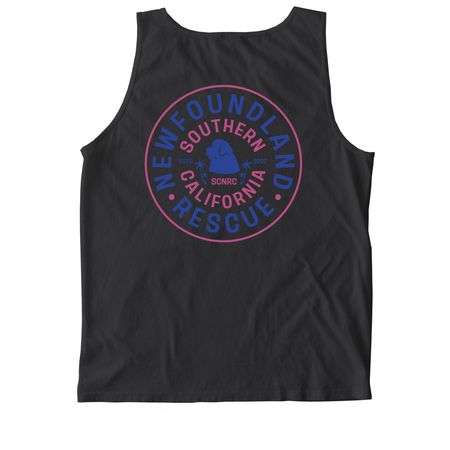 Spring/Summer Design - Limited Edition&nbsp;, a Black Comfort Colors Tank Top (back-view)