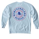 Spring/Summer Design - Limited Edition&nbsp;, a Chambray Comfort Colors Crewneck Sweatshirt (back-view)