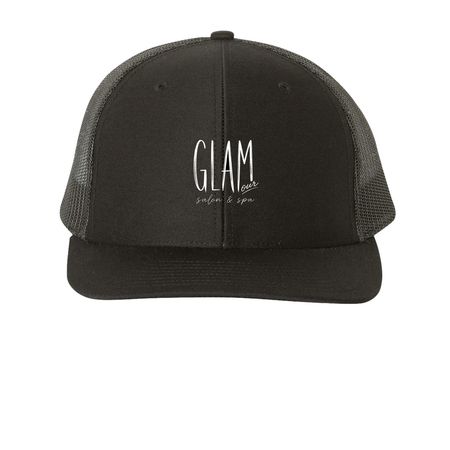 Glam Wear&nbsp;, a Black Printed Snapback Trucker Cap