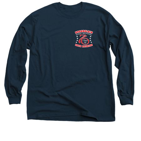 BHS Class of 1976, a Navy Classic Long Sleeve Tee