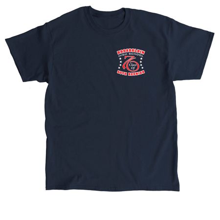 BHS Class of 1976, a Navy Classic Unisex Tee