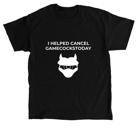 I Helped Cancel GT Shirt, a Black Classic Unisex Tee