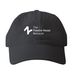 Passive House Baseball Cap, a Black Printed Pigment Dye Baseball Cap