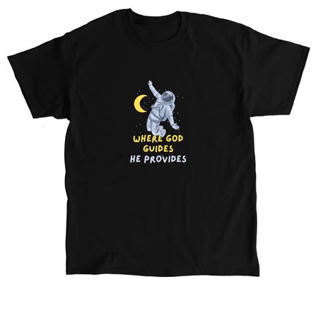 astronaut shirts, a Black Classic Unisex Tee