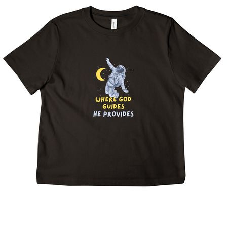 astronaut shirts, a Black Women's Heavyweight Tee