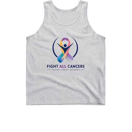 Fight All Cancers, a Sport Grey Classic Unisex Tank Top