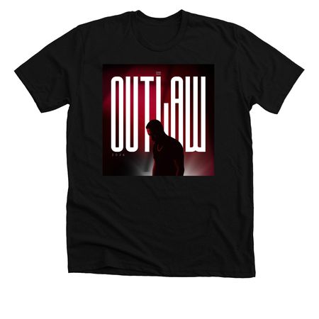 Outlaw 2026, a Solid Black Blend Premium Unisex Tee