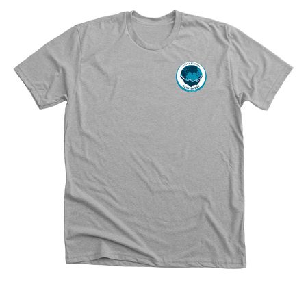 ISD 2026 (Indian Ocean logo), a Athletic Heather Premium Unisex Tee