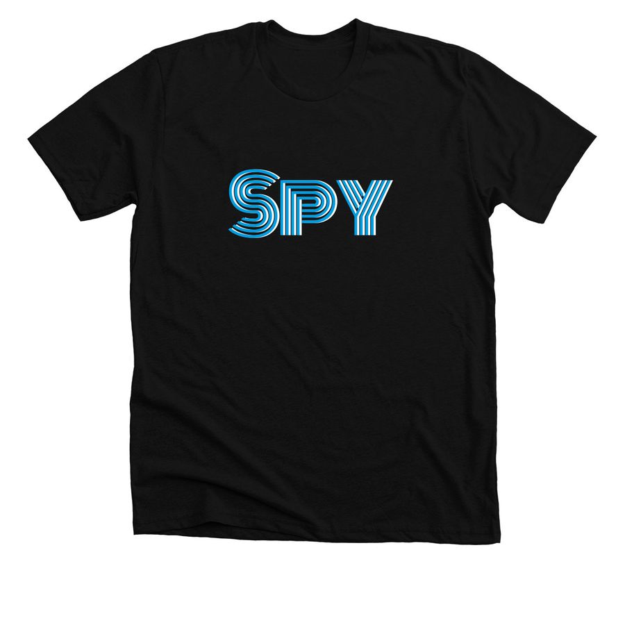 BIDS "SPY" Shirts, Be Bold, and Look Great, a Solid Black Blend Premium Unisex Tee
