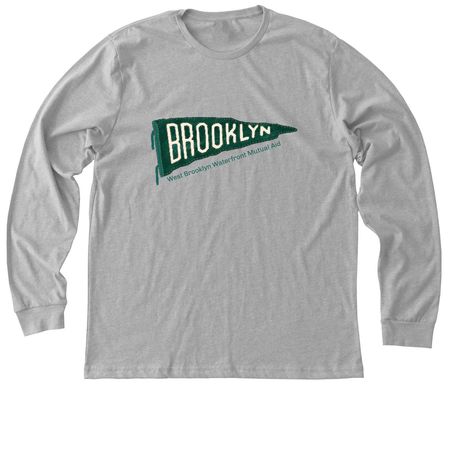 Brooklyn Shirts by Jessie, a Athletic Heather Premium Long Sleeve Tee
