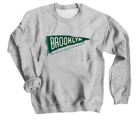 Brooklyn Shirts by Jessie, a Sport Grey Crewneck Sweatshirt