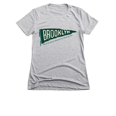 Brooklyn Shirts by Jessie, a Dark Heather Grey Women's Slim Fit Tee
